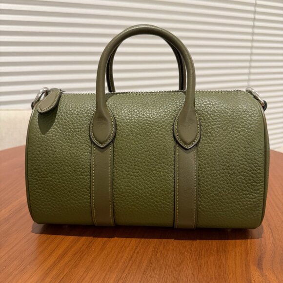 Coach Compass Bag 25 Pebble Olive Leather - Picture 3 of 10